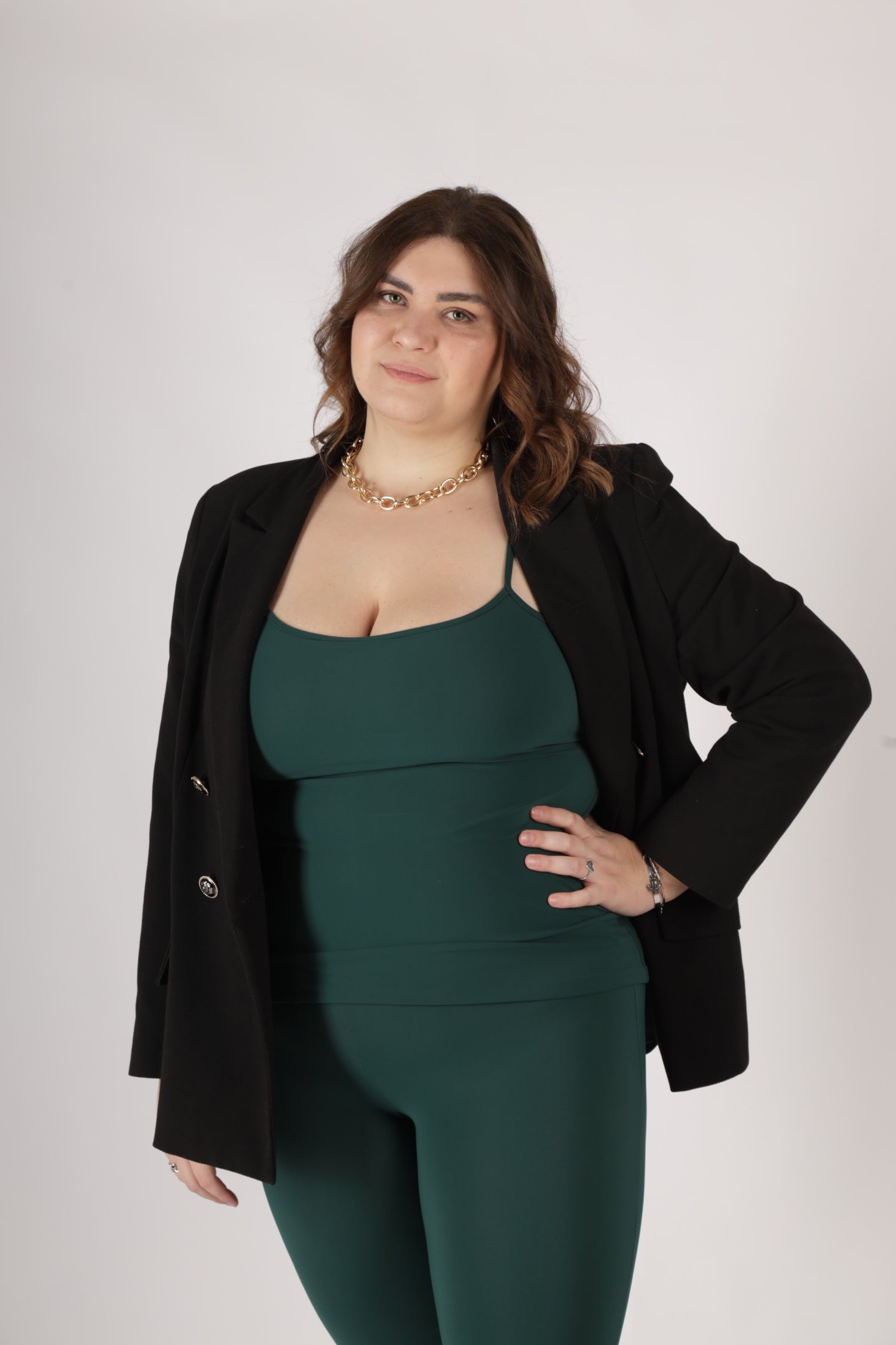 Top vogatore- Verde