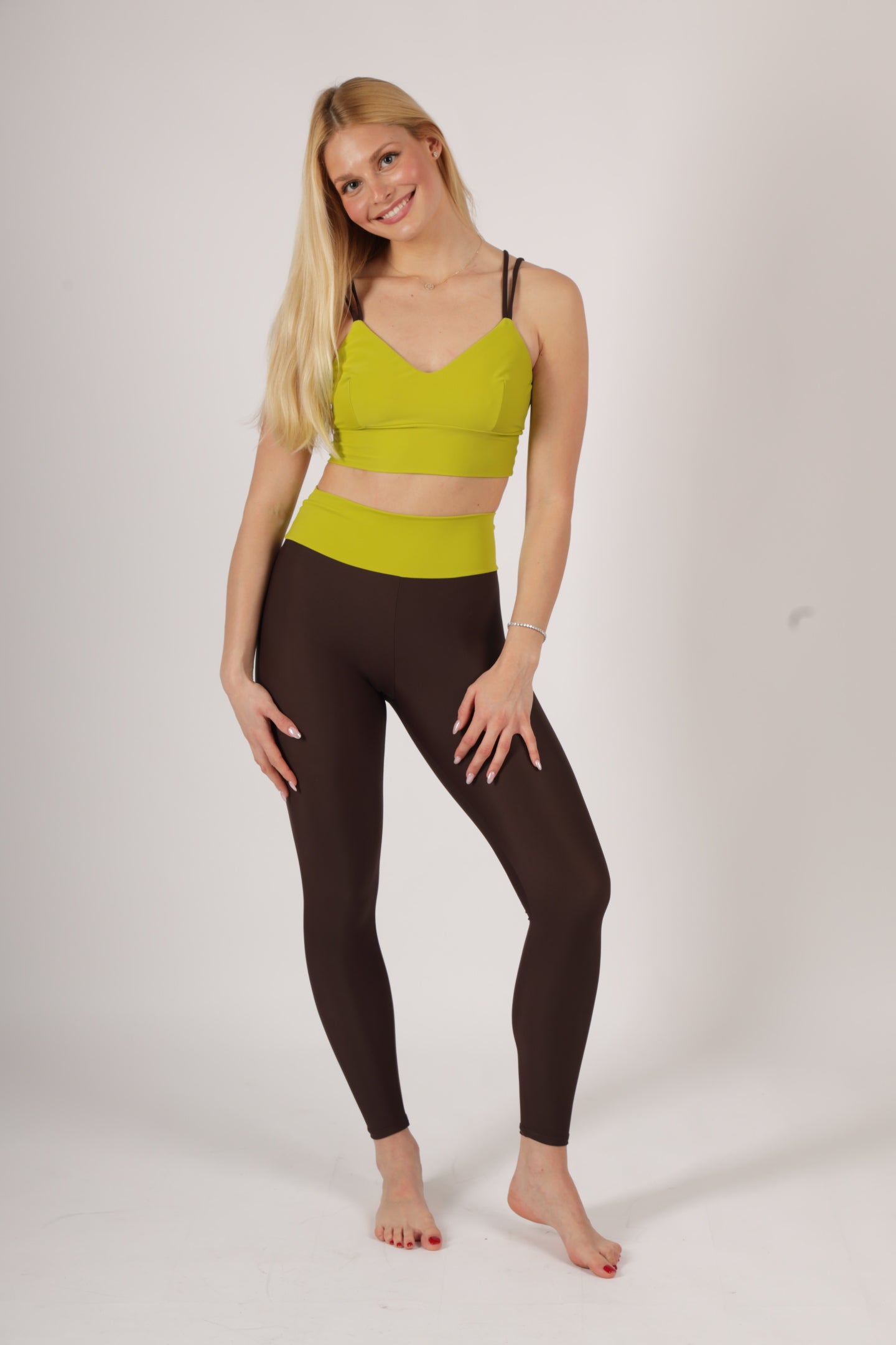 Legging Marrone