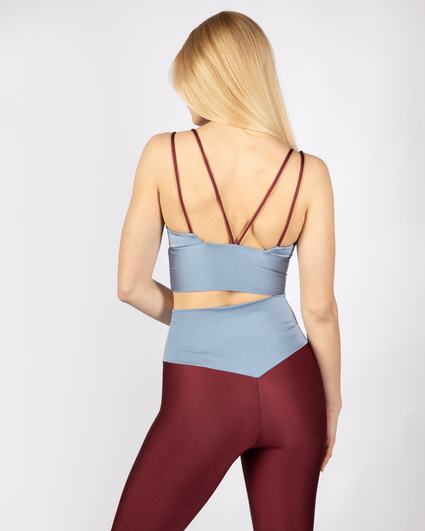 Top Azzurro Glossy