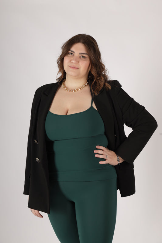 Top vogatore- Verde
