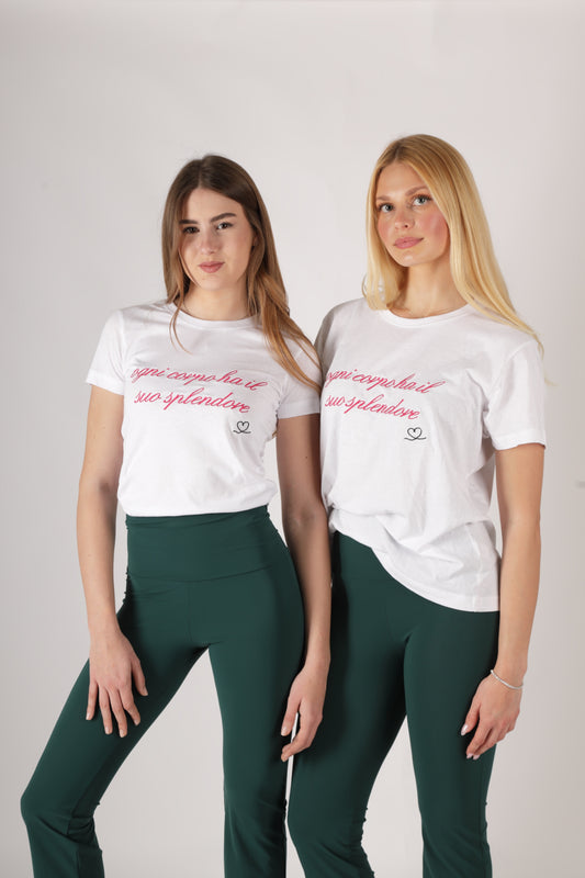 T-Shirt "Ogni corpo ha il suo splendore"
