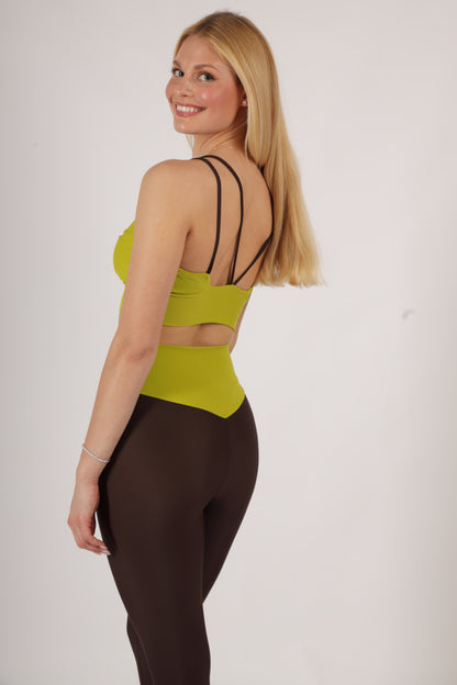 Legging Marrone