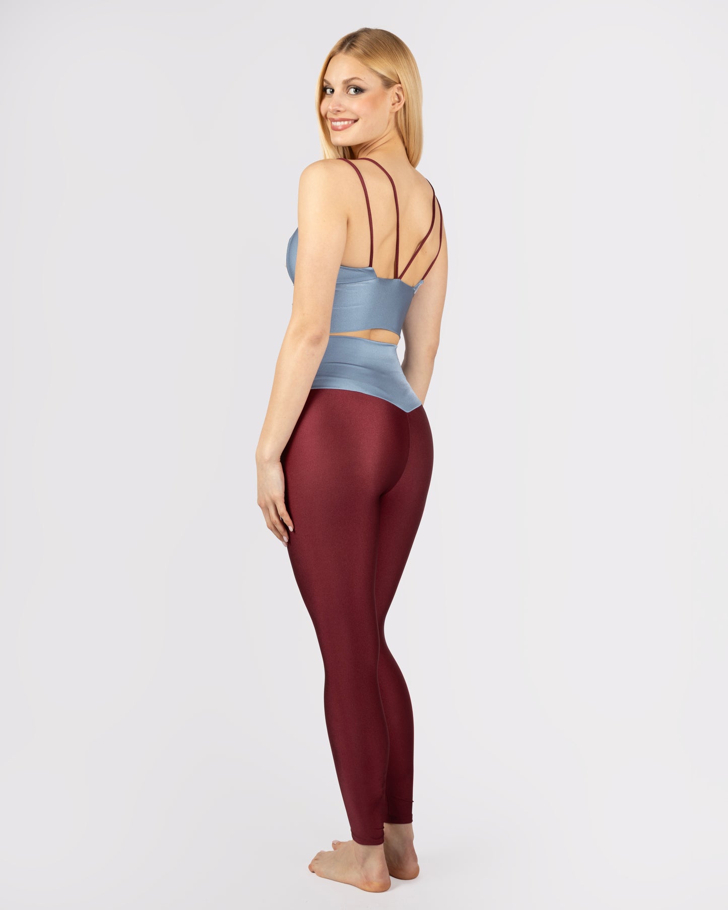 Burgundy Legging